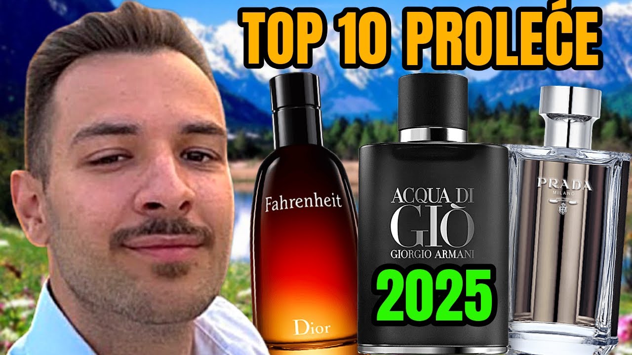 TOP 10 parfema za PROLEĆE 2025 ⚡️⚡️⚡️u 60 sekundi