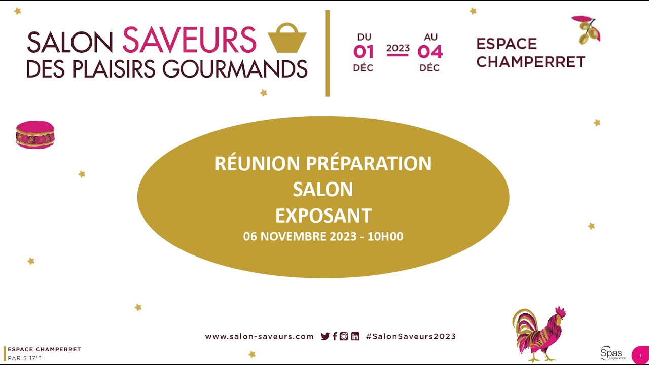 [Webinar coaching Exposant Saveurs des Plaisirs Gourmands]
