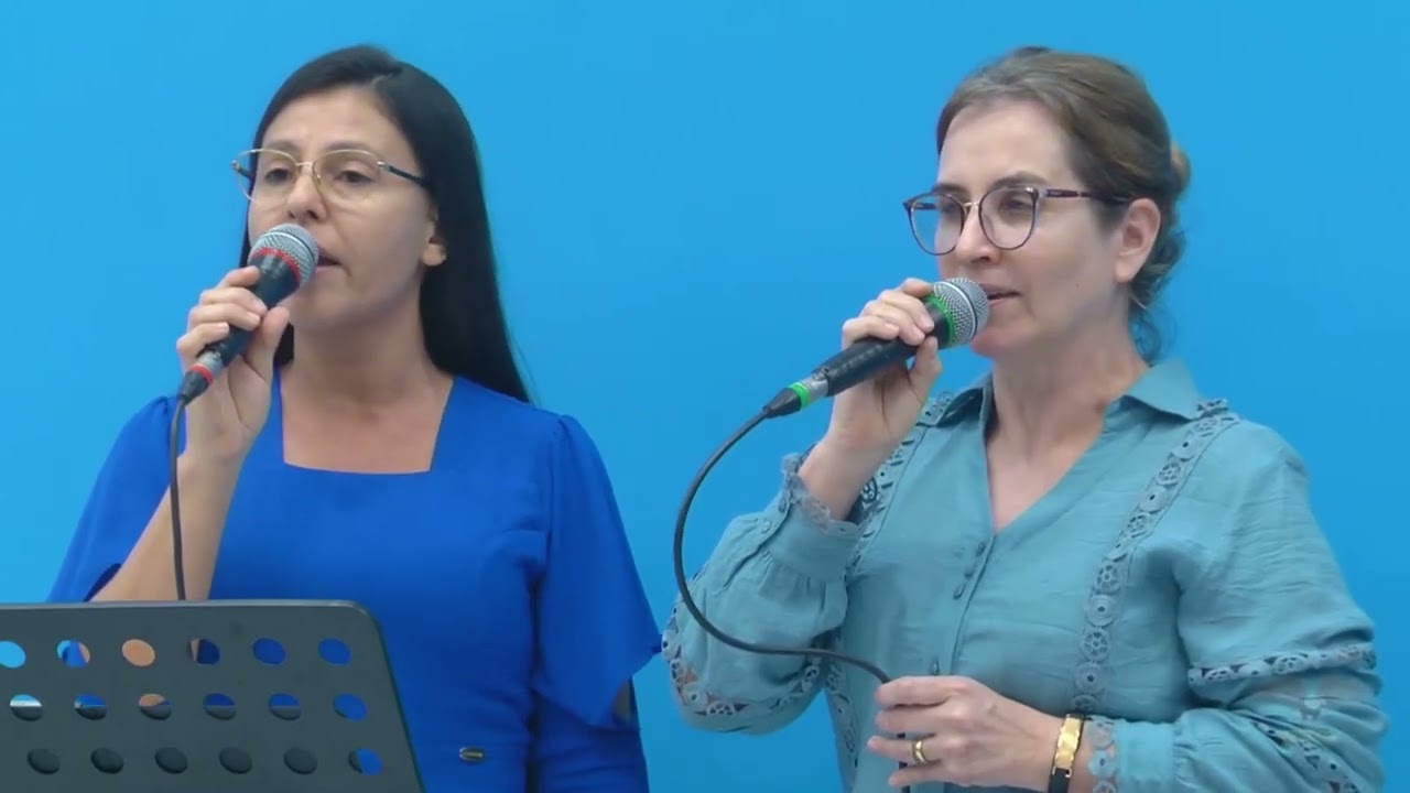 Meu Deus é Deus - Lilian e Raquel | Tabernáculo da fé Minaçu GO / Pr. Adiel Martins 