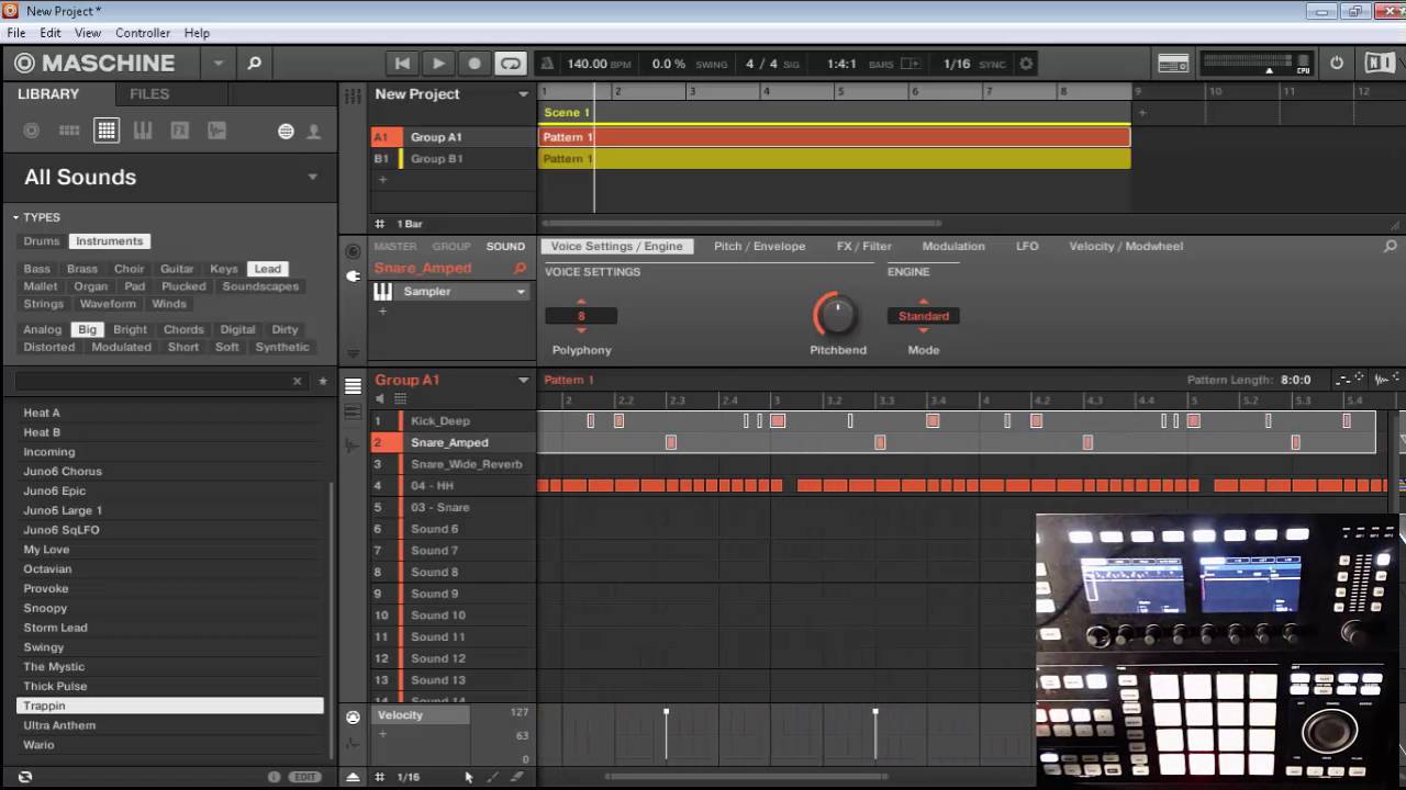 Maschine How To: Trap Hi-Hats and Snare