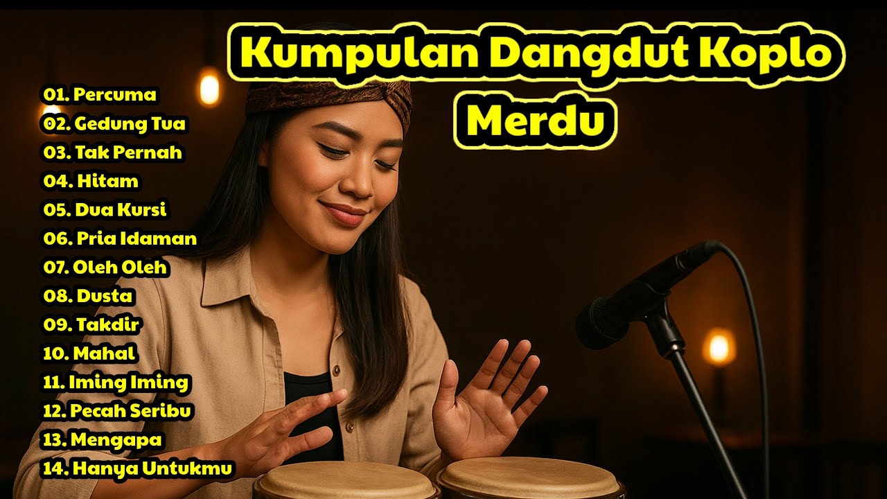 Best Indonesian Dangdut Koplo Songs 🎶 | Relaxing Melodic Rhythms & Bongo Vibes