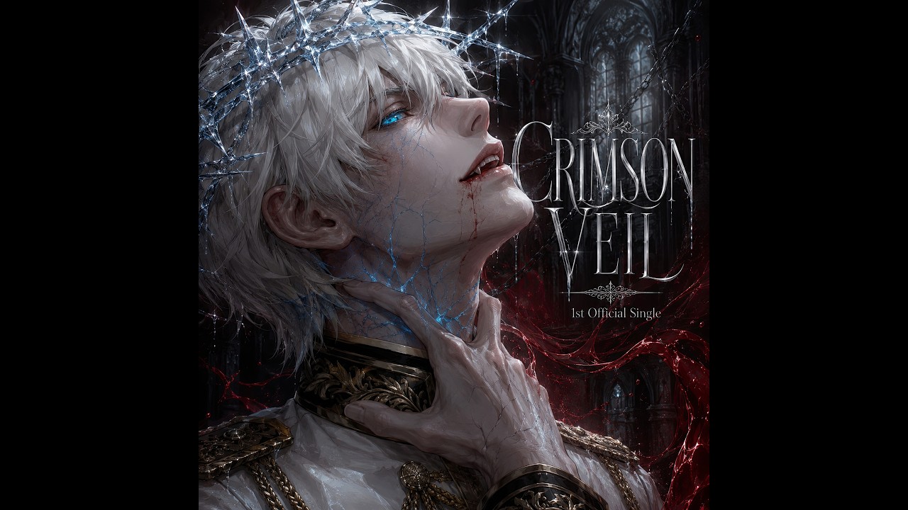 [MUSIC] Crimson Veil / 혼혈 뱀파이어 아이돌_Album               #뱀파이어 #앨범 #애니 #음악 #kpop #버츄얼아이돌 #아이돌 #vampire