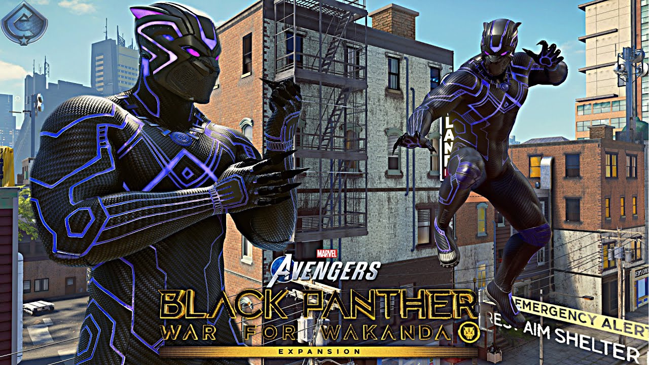Marvel's Avengers Game - Black Panther Free Roam Gameplay! [4K 60fps]