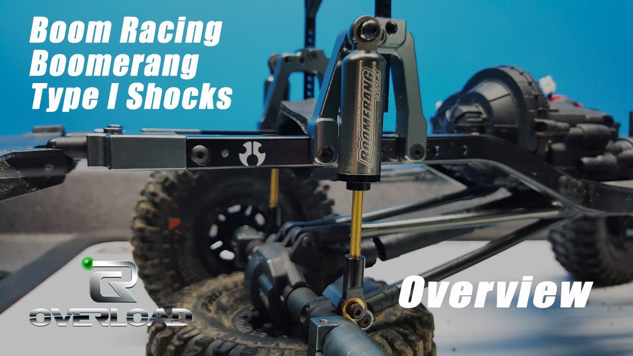 Boom Racing Boomerang Type I Internal Spring Shocks - Overview