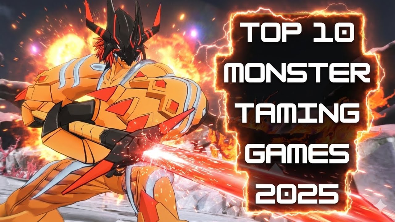 Top 10 Monster Taming Games 2025 | What Players Actually Want
