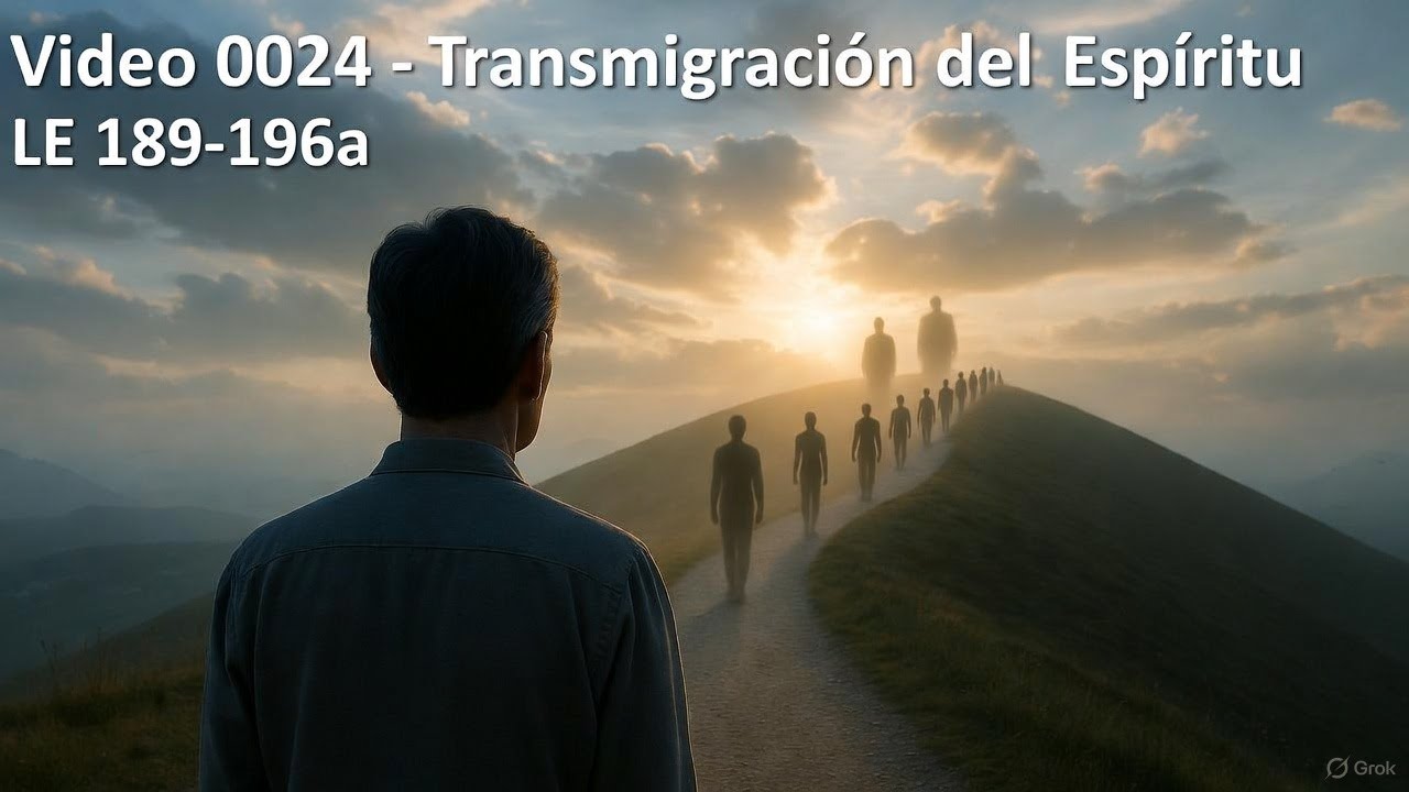 Video 0023 - Transmigración del Espíritu - LE 189-196a