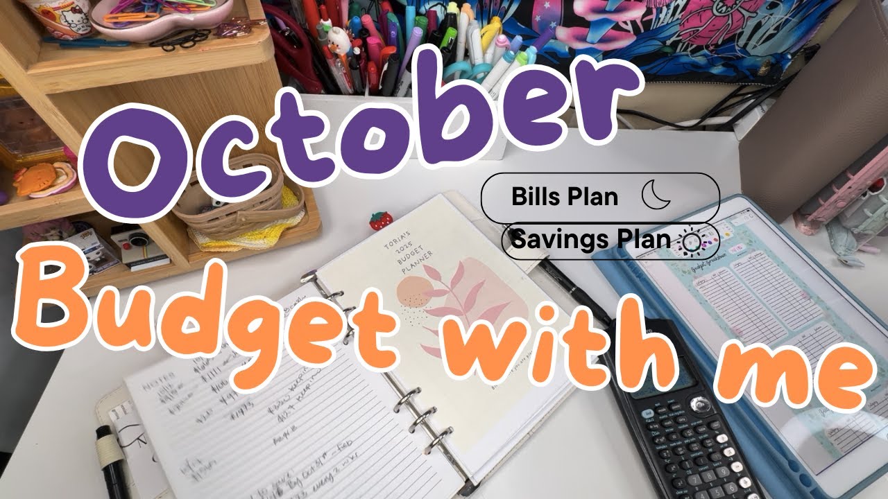 October Week 3 Budget with me | Bills and Savings Plan | TorsCashCorner