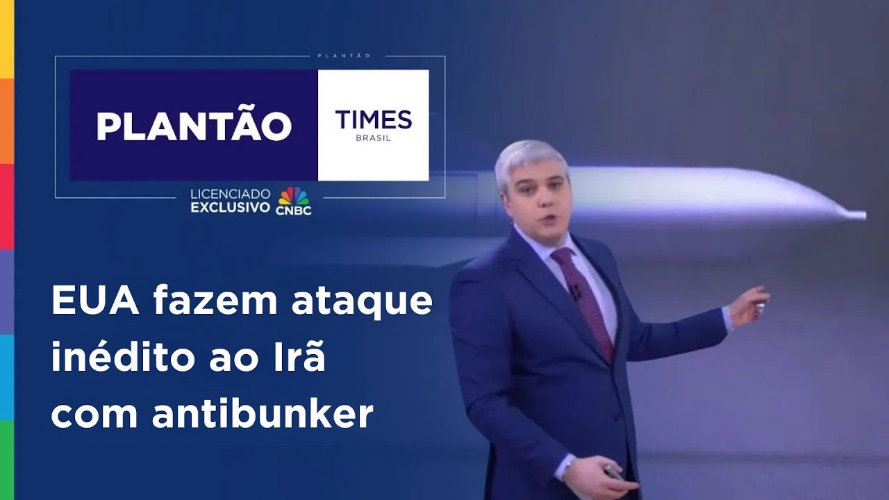 Como foi a atuação da bomba GBU-57 usada pelos EUA no ataque contra o Irã? Marcelo Favalli detalha