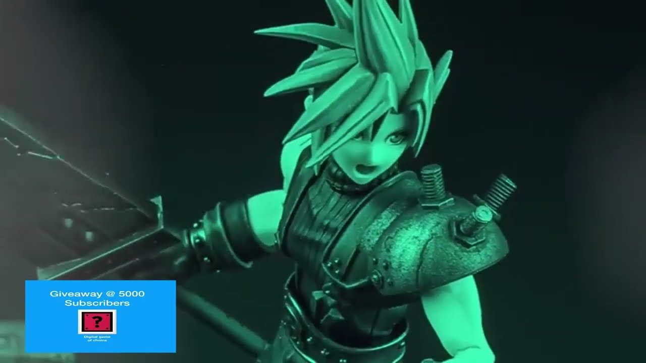 Ep 1991 - Final Fantasy VII Cloud Model Shop Stream