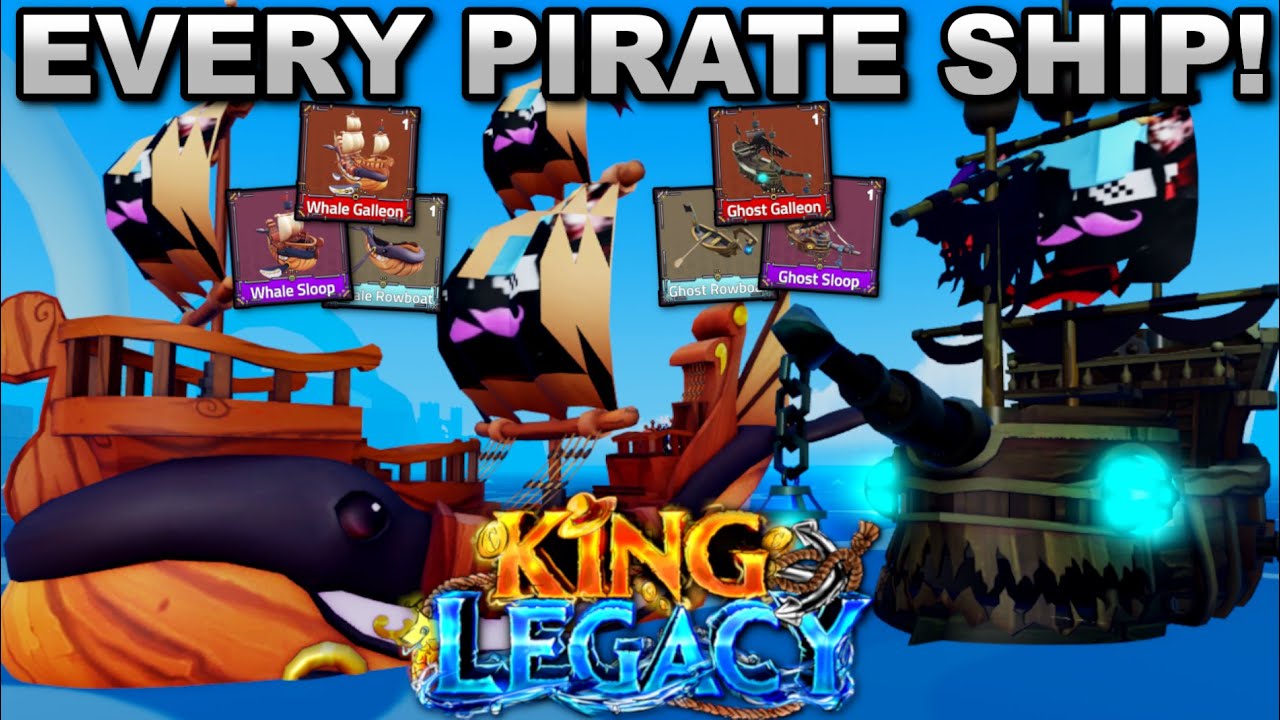 Получил ВСЕ ПИРАТСКИЕ КОРАБЛИ в Roblox King Legacy... Вот что произошло!