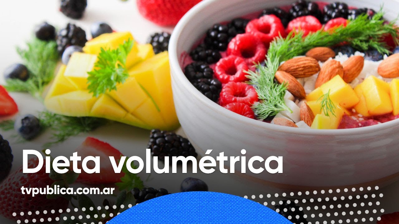 Dieta volumétrica de alimentación saludable - Mañanas Públicas