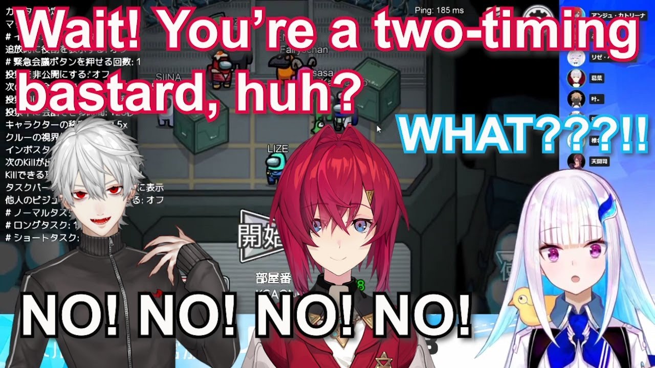 Compilation of Ange Katrina / Kuzuha moments【TeeTee / KuzuAn / AnKuzu / Nijisanji】
