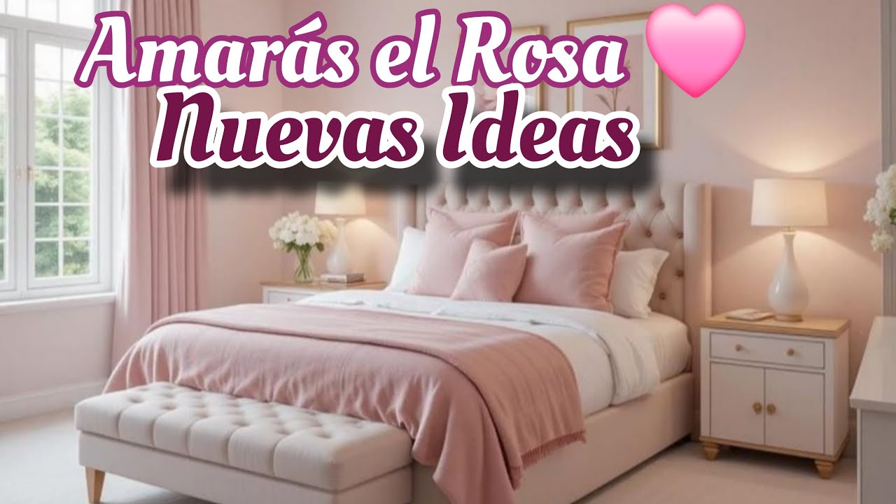 Decoraci&oacute;n en TONOS ROSA 🌷 Dale a tu Hogar un Estilo &Uacute;NICO y ACOGEDOR
