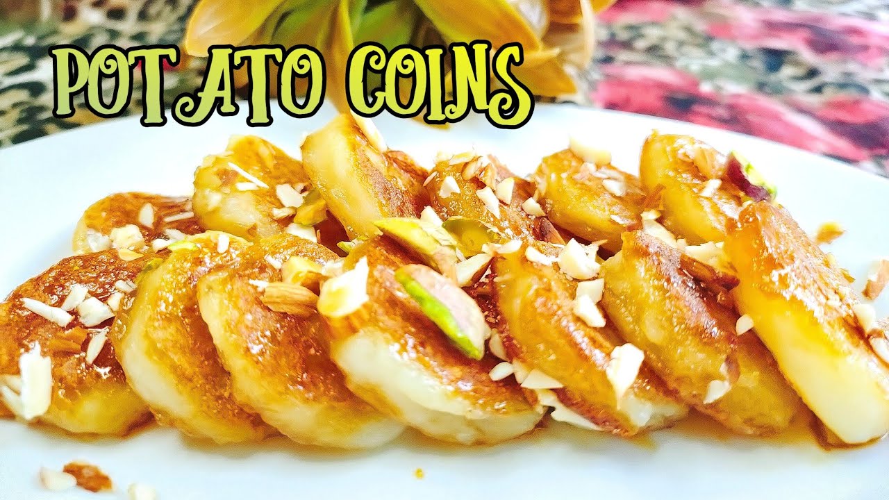 Potato Coins Recipe| Easy Kids Snacks Recipe| Potato Snacks with honey #Kids Snacks # Potato Snacks