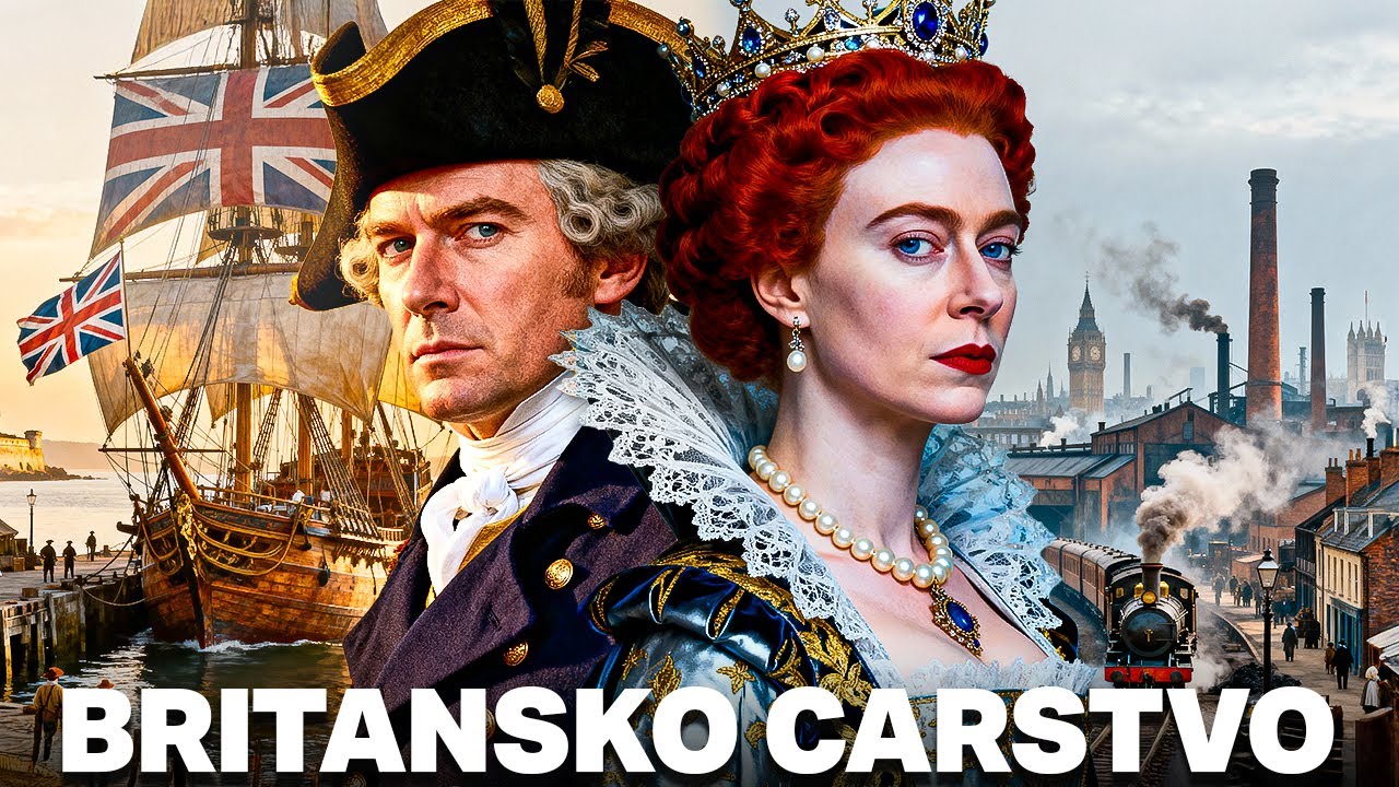 Potpuna Povijest Britanskog Carstva | Dokumentarac U PUNOJ BOJI