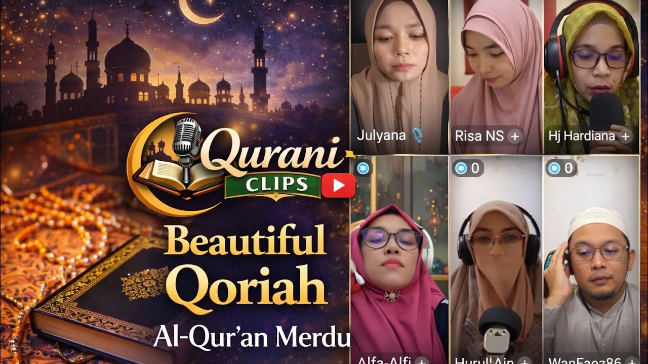 Tilawah Qoriah Al-Qur'an Merdu {Live}