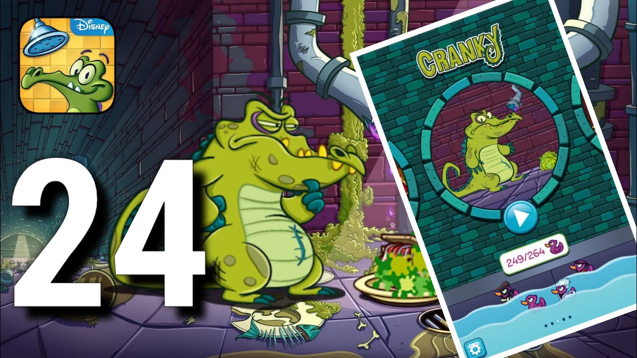 Where's My Water? - Gameplay Walkthrough Part 24 | Cranky (Android, iOS) | GAMING Kid