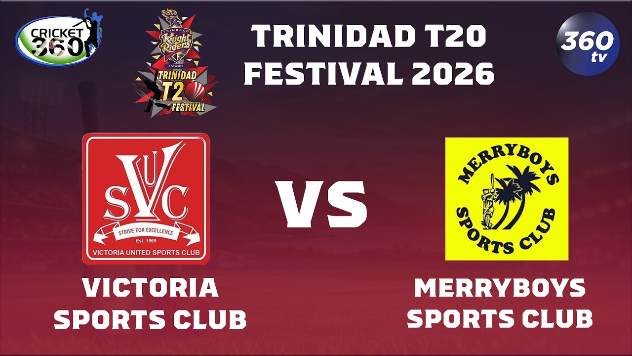 TTCB T20 Festival 2026 | Match 7 | Victoria Sports Club vs Merryboys Sports Club
