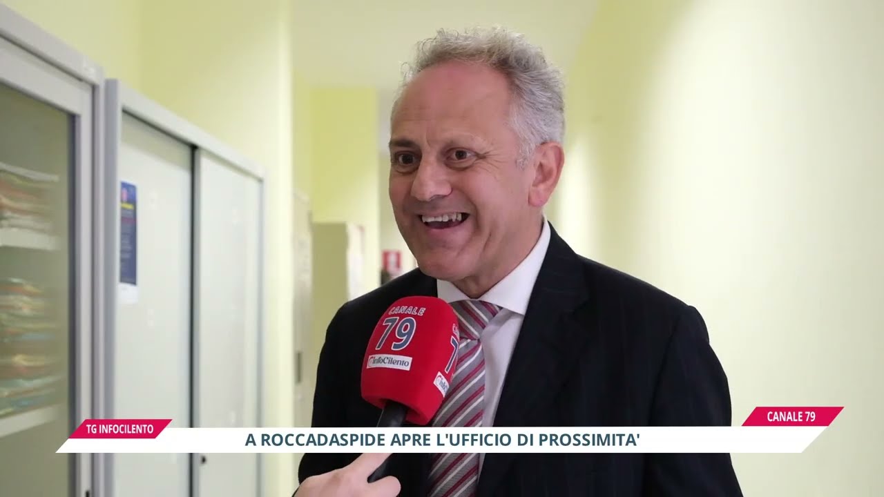 Roccadaspide, aperto il secondo Ufficio di Prossimità: questa mattina il taglio del nastro