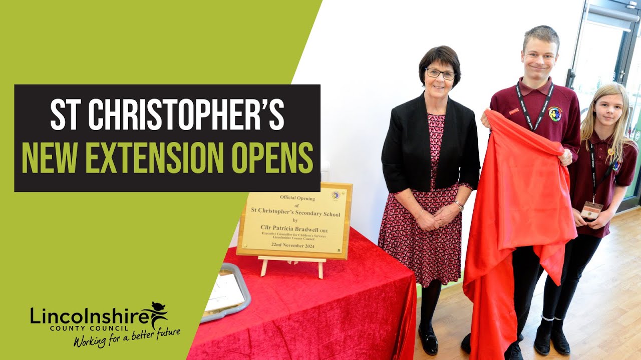 St Christopher's extension officially opens