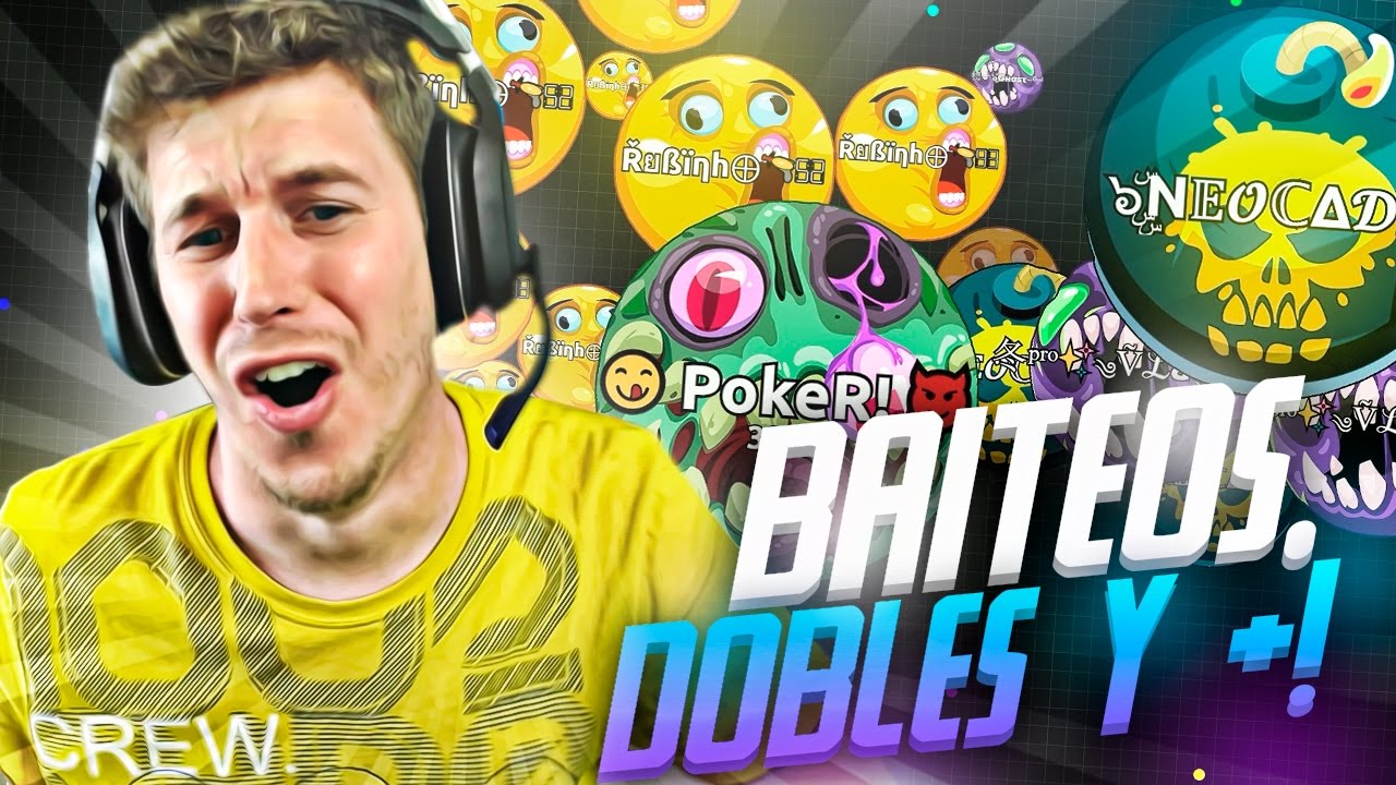 ¡BAITEOS, MUCHOS DOBLES Y MÁS! c/RUBINHO | AGAR.IO