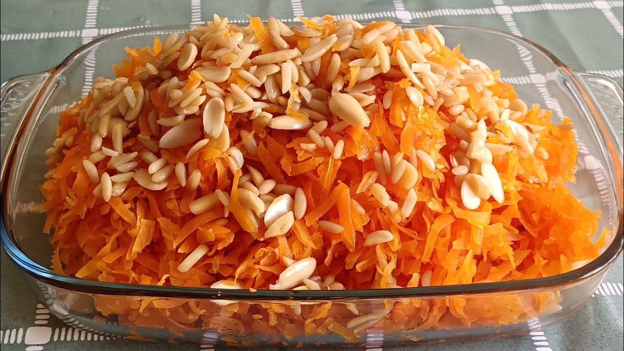 من عروس البحر صور🇱🇧 المذاق الأصلي حلاوة النص أو جزرية (اليقطين) باسهل وانجح طريقة😋