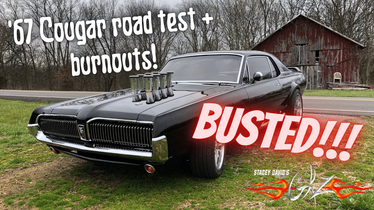 Испытания и дорожные испытания Mercury Cougar V8 Interceptor 1967 года — Gearz S14 E4 Стейси Дэвид