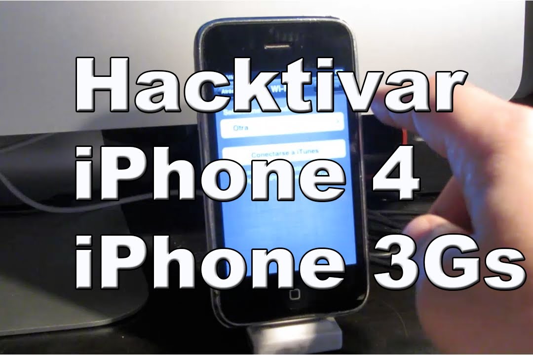 Tutorial: activar iPhone 4 - iPhone 3Gs sin la SIM original iOS 6.X.X (Hacktivar)