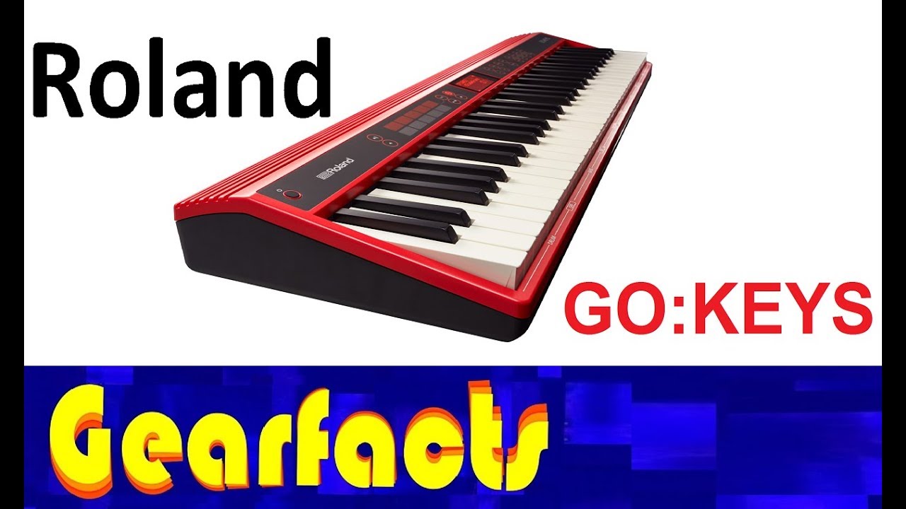 Демонстрация, тур и обзор Roland GO:KEYS