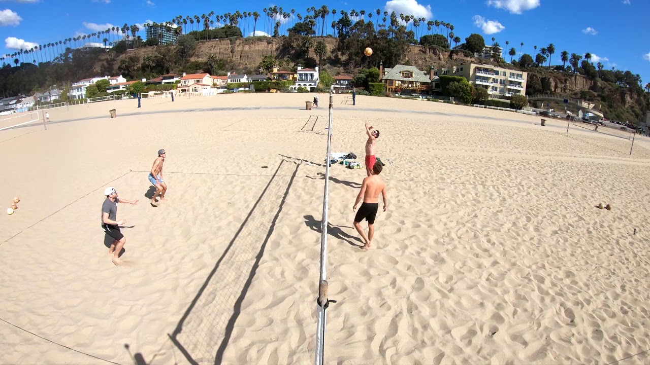 Santa Monica Beach Volleyball 02-13-18