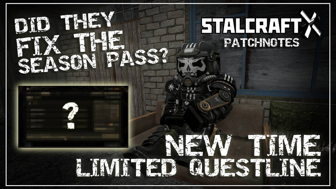 *NEW* Time Limited QUEST LINES and SEASON PASS Changes | Stalcraft X Patchnotes
