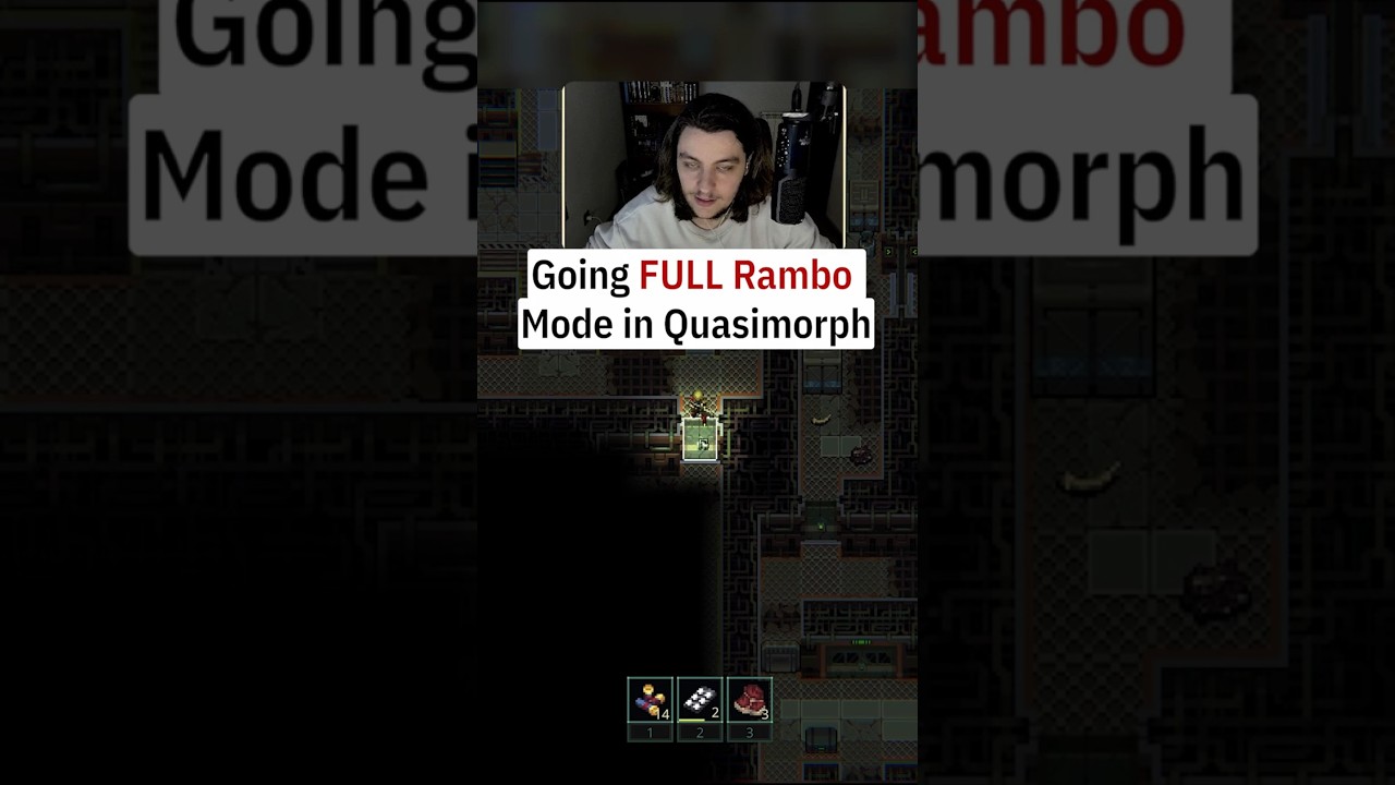 Going FULL Rambo Mode in Quasimorph!