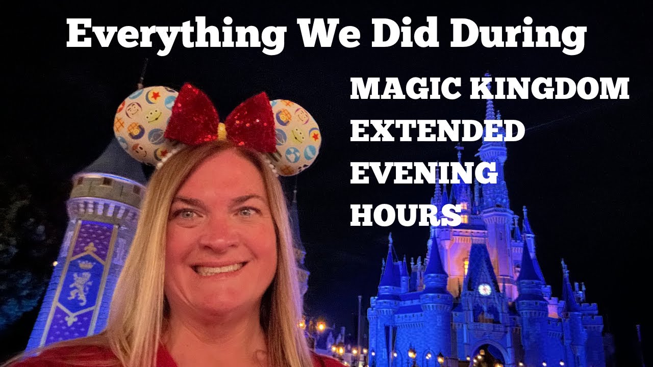 Продлённые вечерние часы работы в Walt Disney World — привилегия курорта класса люкс!