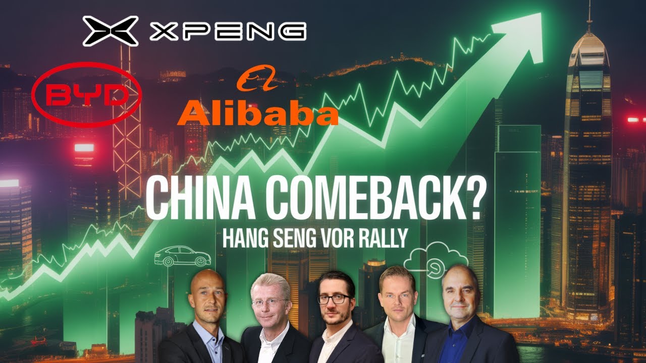 China vor neuen Rallye? Hang Seng im Fokus – BYD, XPENG & Alibaba im Depot-Check