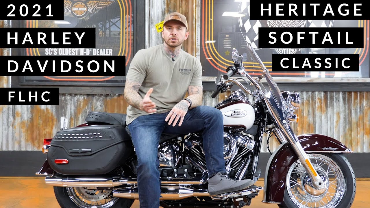 2021 Harley Davidson Heritage Softail Classic (FLHC) ПОЛНЫЙ ОБЗОР и ТЕСТ-РАЙД!