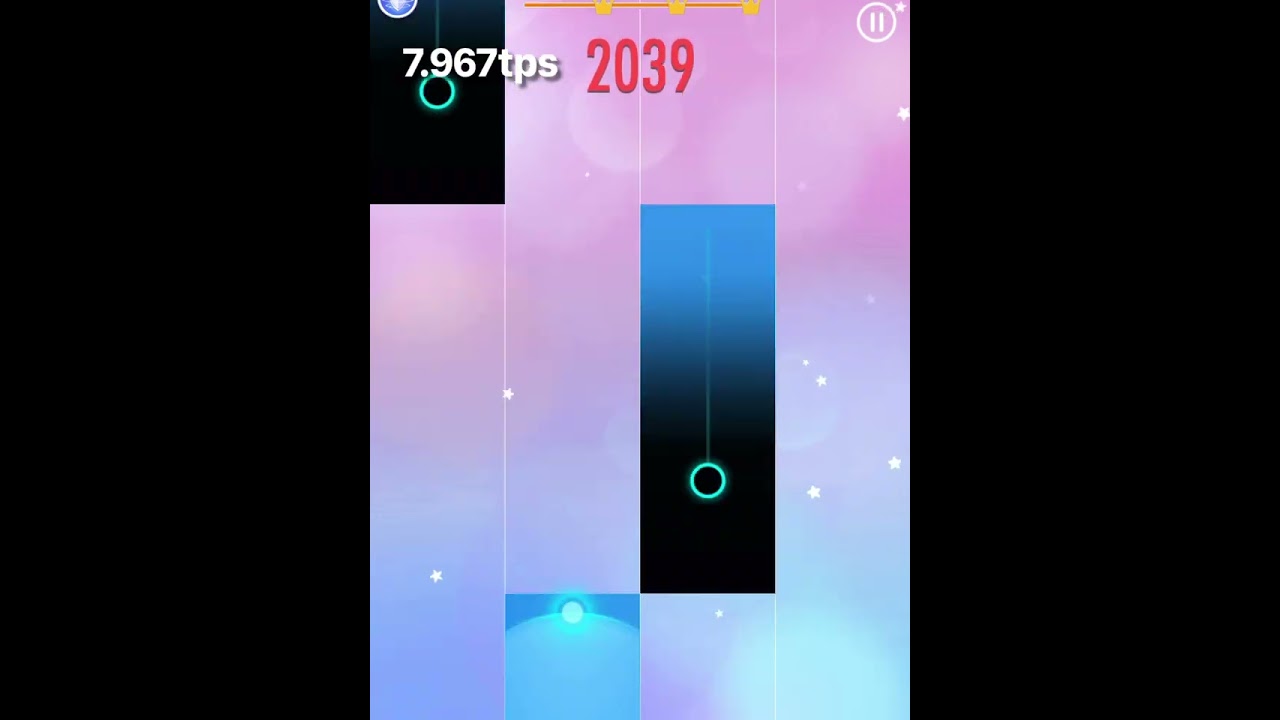 Piano tiles 2 romance de amor speed chart (read description)