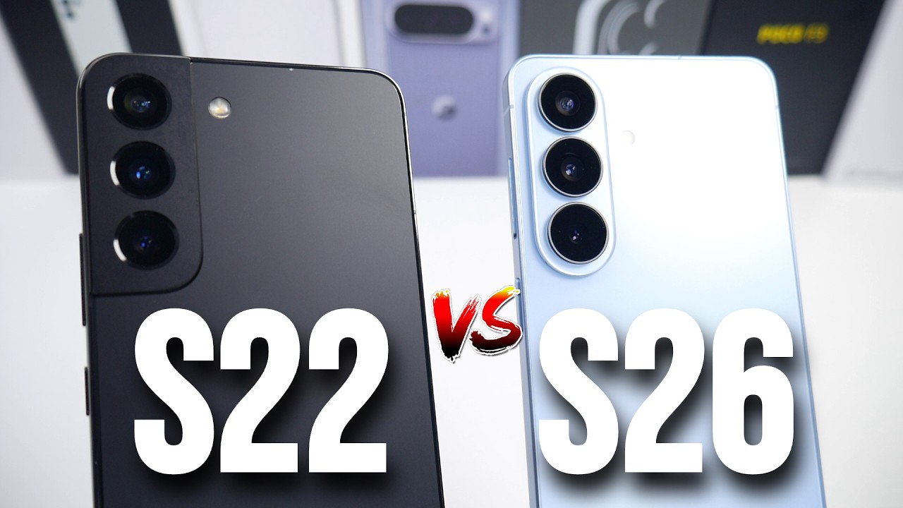 Samsung Galaxy S26 против Galaxy S22! Стоит ли обновляться? (Сравнение камер, PUBG, скорость и мн...