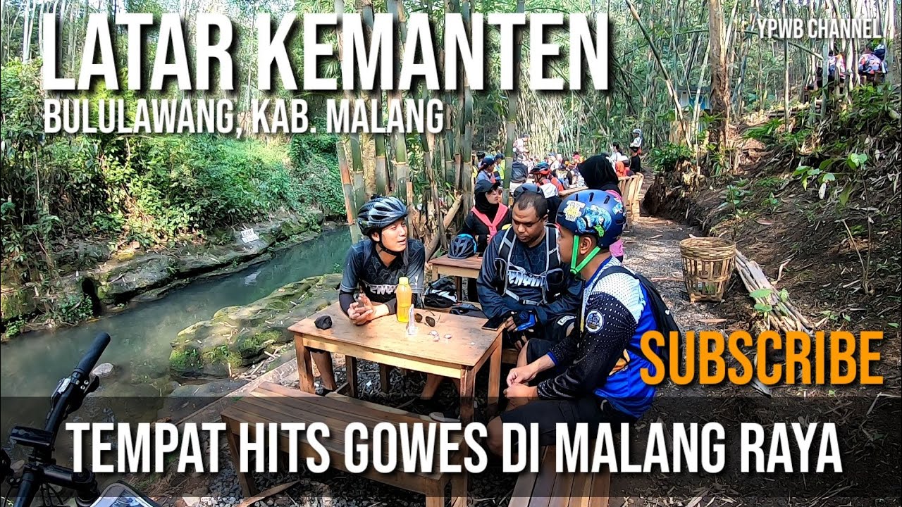 Wisata LATAR KEMANTEN - Tempat Hits Gowes di Malang Raya