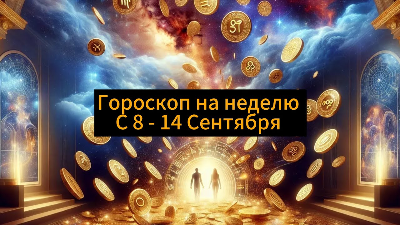 Гороскоп на неделю с 8 - 14 Сентября 