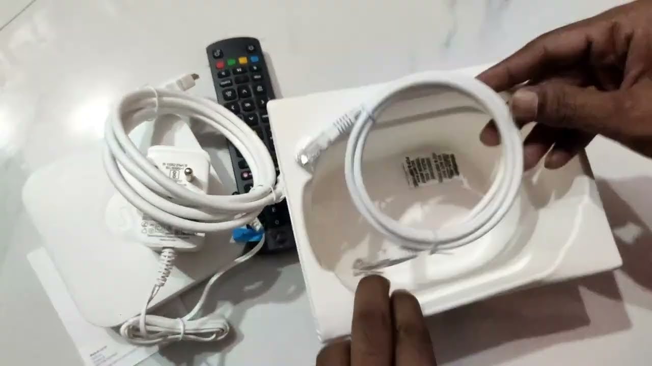 Jio Airfiber Set Top Box Unboxing | Jio Airfiber Set Top Box Unboxing Video