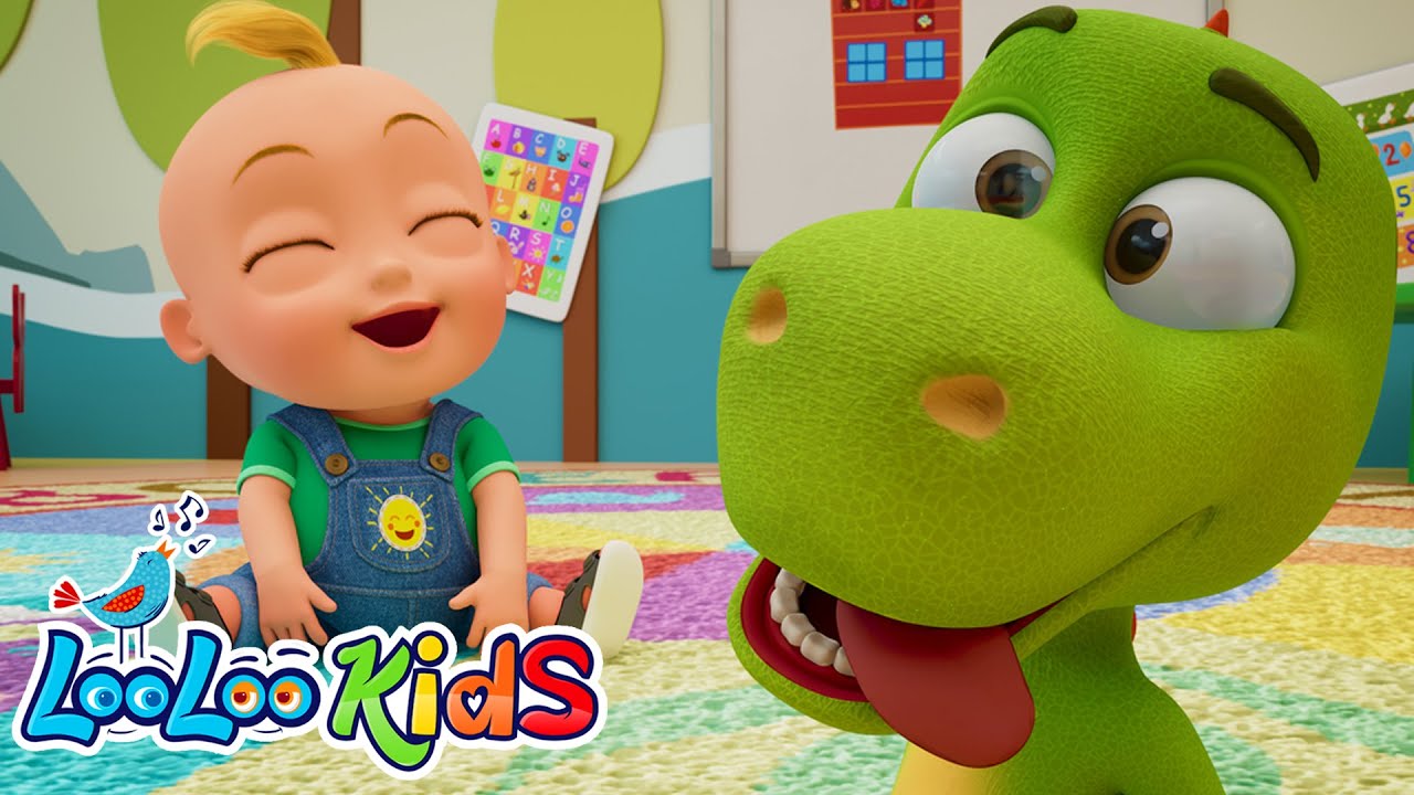 💃 Zigaloo Dance - DINO DANCE - (Official Video) - LooLoo Kids Nursery Rhymes & Kids Songs