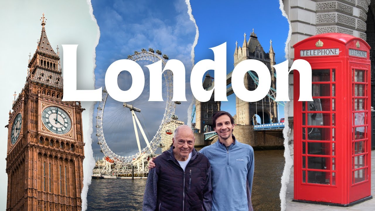 LONDON - Backpacking Europe at 81 yrs Young