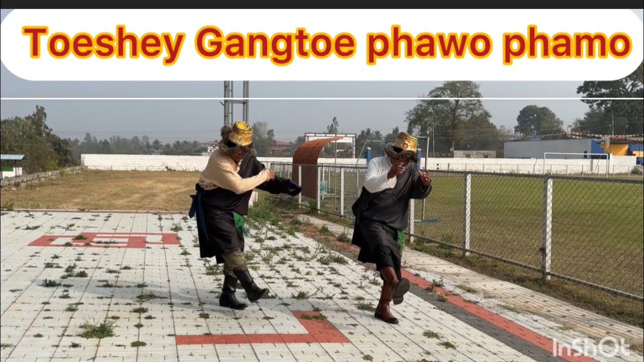 Toeshey gangtoe#tibetan  circle dance #༼གངས་སྟོད་༽ lhakar sang@ tipa