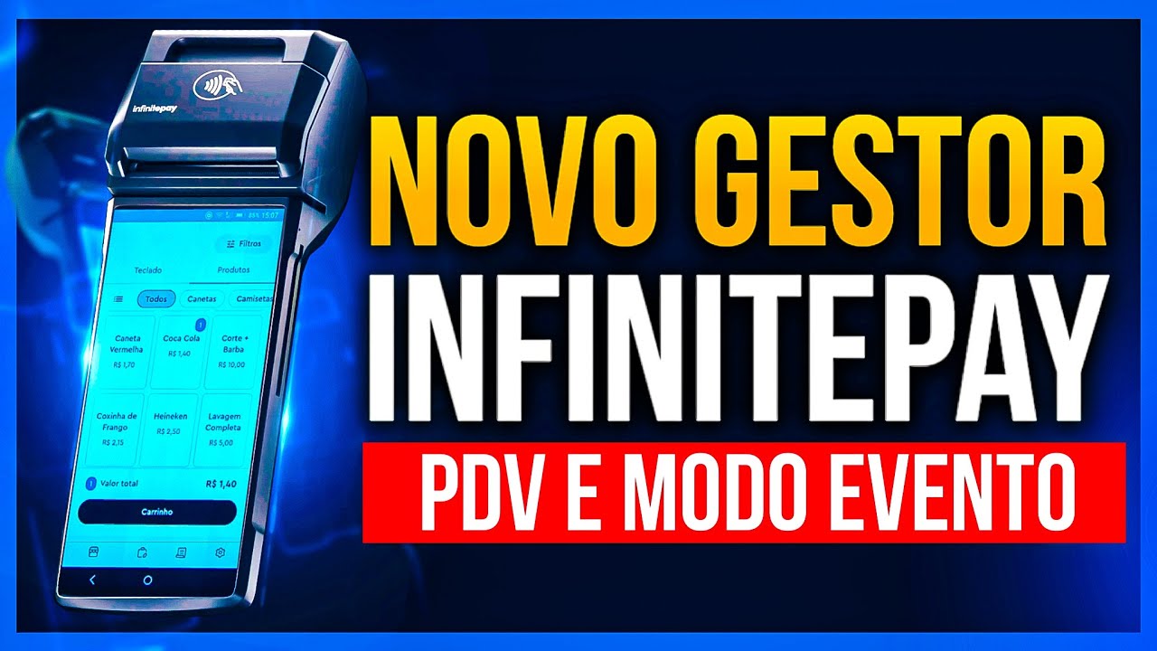 InfinitePay Agora tem GERENCIADOR de Vendas e MODO EVENTO - Veja TODOS OS DETALHES