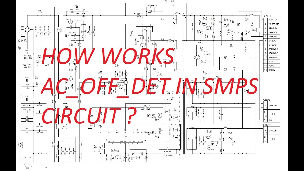 LCD LED TV में AC_OFF_DET का क्या काम है तथा यह कैसे काम करता है ?