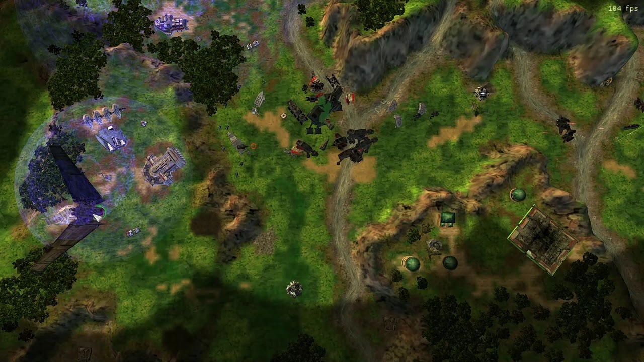 Star Wars Empire at War - FOC Alliance - The Onager Star Destoyer ground bombardement