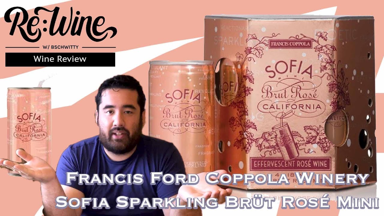 Sofia Sparkling Br&uuml;t Ros&eacute; Mini | Re:Wine w/bschwitty | Wine Review