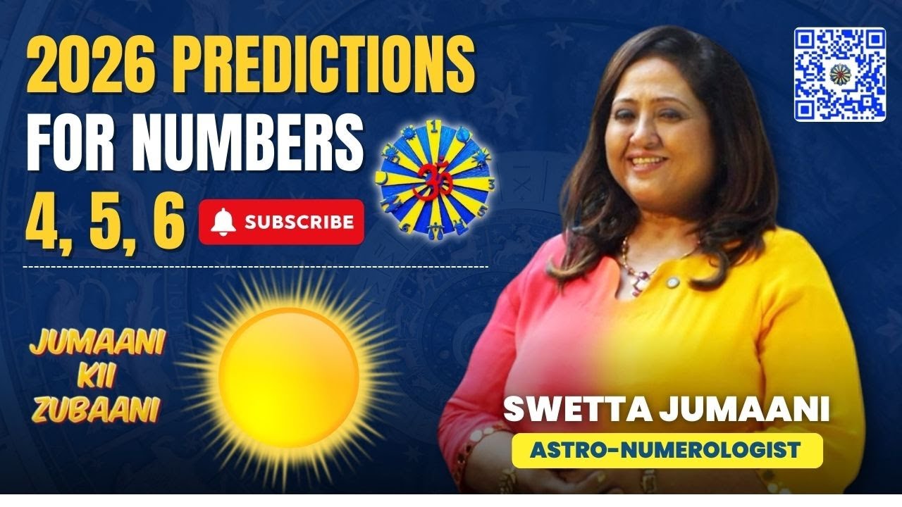 The Year of POWER, PURPOSE & PRESENCE... Here's how the year 2026, looks for No's 4,5,6! 