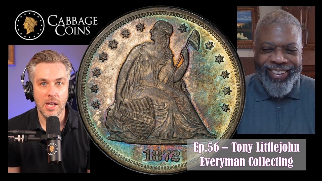 Эп. 56 &mdash; Тони Литтлджон &mdash; Нумизмат &laquo;для каждого&raquo; #нумизматика #pcgs #серебро