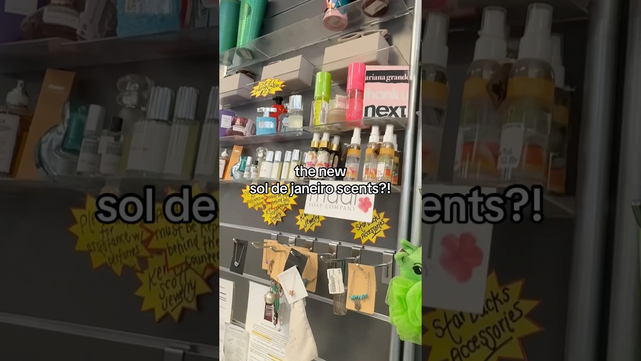 perfume shopping at PLATOS CLOSET 💅🏻🫧 #shopping #shoppingvlog #perfume #fragrance #soldejaneiro